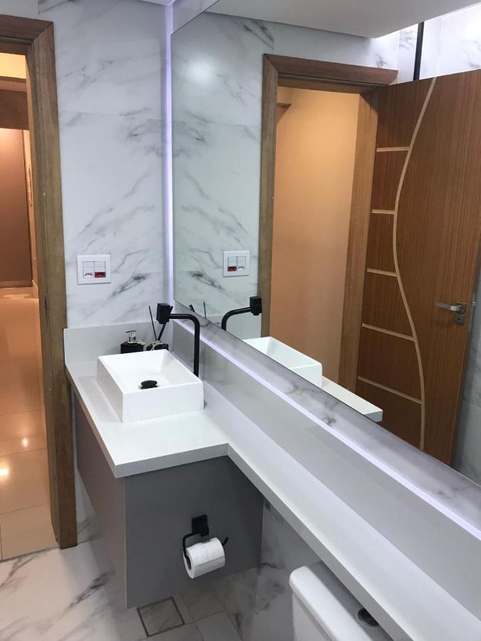 Apto Aconchegante Vista Mar E Estac Conveniado - Praia Sao Vicente المظهر الخارجي الصورة